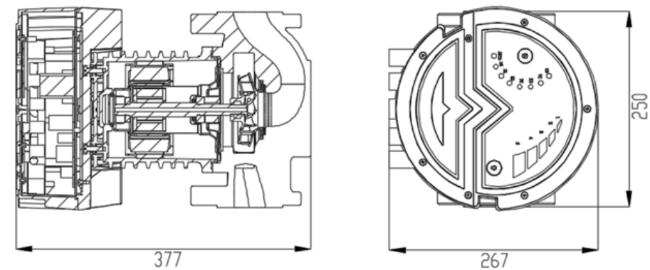 Shinhoo Mega S 40-20F Installationszeichnung