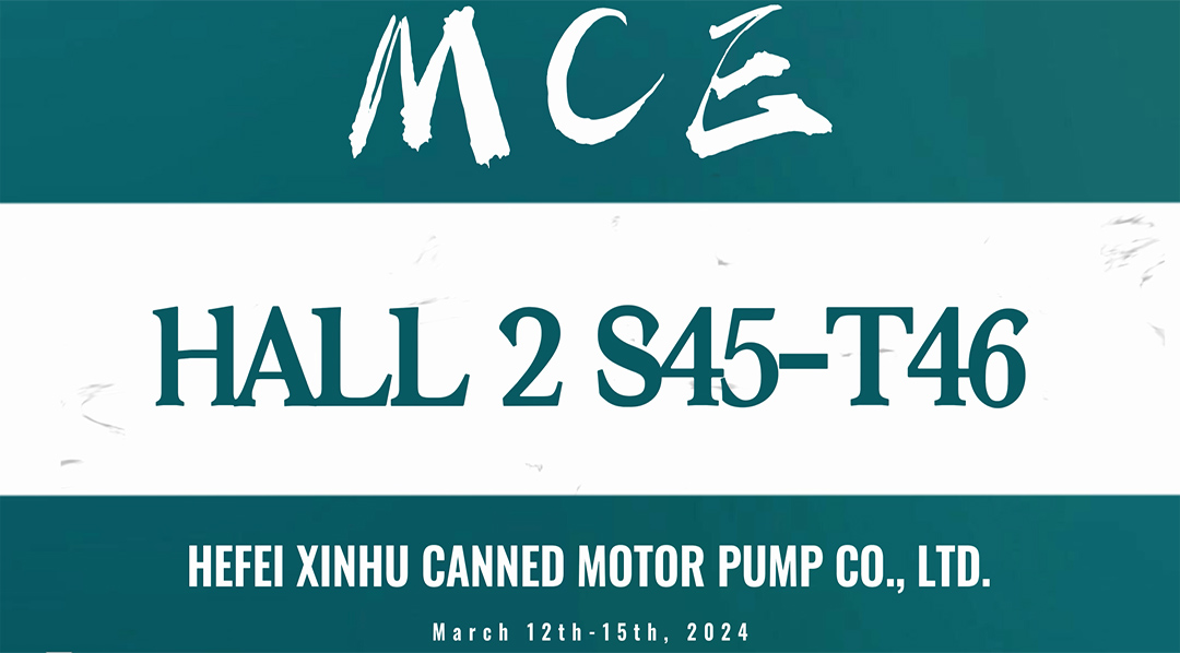Shinhoo丨 Domestic Circulator Pump Solutions auf der MCE 2024
        